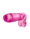 Różowe realistyczne dildo B Yours Plus Big N' Bulky - Sklep erotyczny Intymnosc24.pl