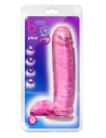 Różowe realistyczne dildo B Yours Plus Big N' Bulky - Sklep erotyczny Intymnosc24.pl