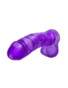 Fioletowe realistyczne dildo B Yours Plus Hefty N' Hung - Sklep erotyczny Intymnosc24.pl