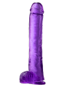 Fioletowe realistyczne dildo B Yours Plus Hefty N' Hung - Sklep erotyczny Intymnosc24.pl
