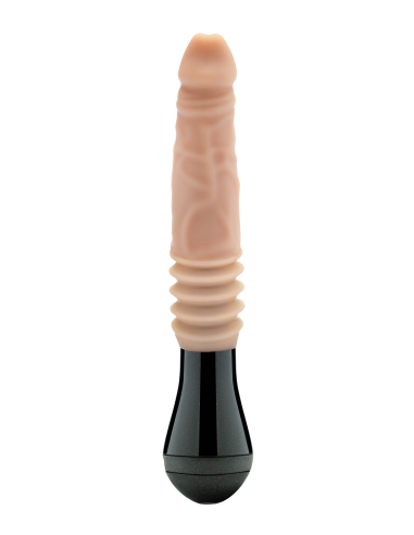 Silikonowe dildo Dr Skin Dr Knight Gyrating Vibrating - Sklep erotyczny Intymnosc24.pl