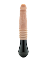 Silikonowe dildo Dr Skin Dr Knight Gyrating Vibrating - Sklep erotyczny Intymnosc24.pl