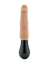 Silikonowe dildo Dr Skin Dr Knight Gyrating Vibrating - Sklep erotyczny Intymnosc24.pl