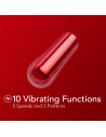 KOOL VIBES RECHARGEABLE MINI BULLET CHERRY