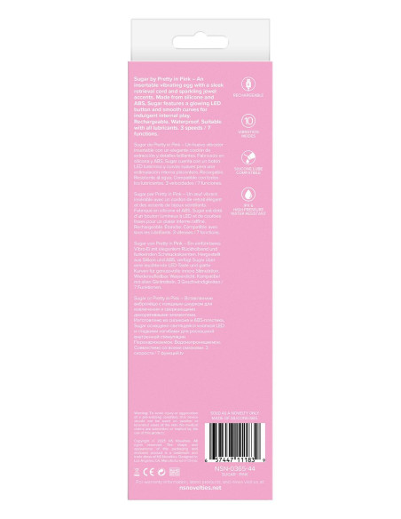 PRETTY IN PINK SUGAR PINK