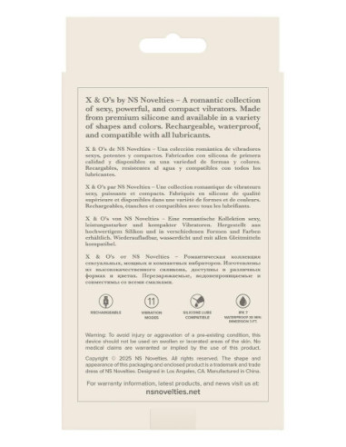 X AND OS EMBRACE ROSE