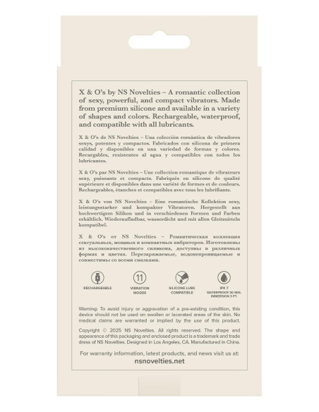 X AND OS EMBRACE ROSE