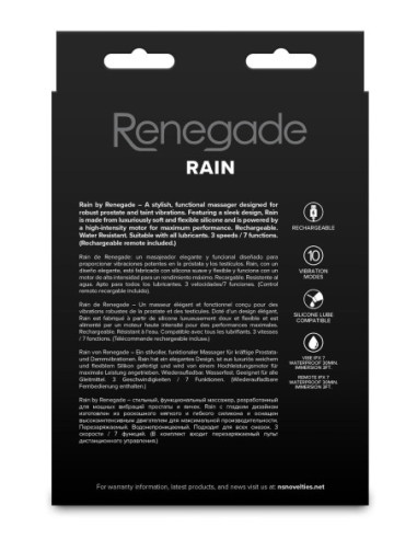 RENEGADE RAIN BLACK