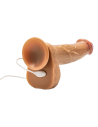 DR. SKIN SILICONE DR. PHILLIPS 8.5 INCH THRUSTING DILDO TAN