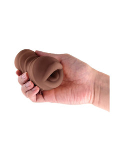 POCKET PALS MOUTH STROKER BROWN 2