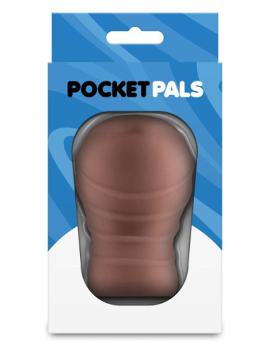 POCKET PALS MOUTH STROKER BROWN