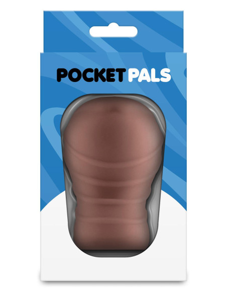 POCKET PALS MOUTH STROKER BROWN