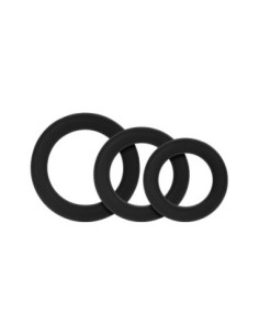 FORTO F-61 3 PIECE C-RING SET BLACK