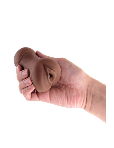 POCKET PALS VAGINA STROKER BROWN