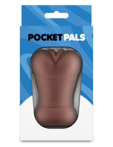 POCKET PALS VAGINA STROKER BROWN