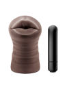 Brązowy masturbator z wibracjami Enlust Krystal - Sklep erotyczny Intymnosc24.pl