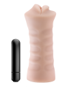 ENLUST NICOLE VIBRATING STROKER BEIGE