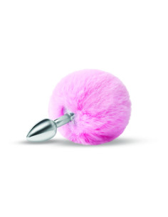 WHIPSMART 3 INCH FLUFFY BUNNY METAL PLUG WITH PINK TAIL
