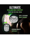 M FOR MEN DOME X VIBRATING MASTURBATOR BLACK