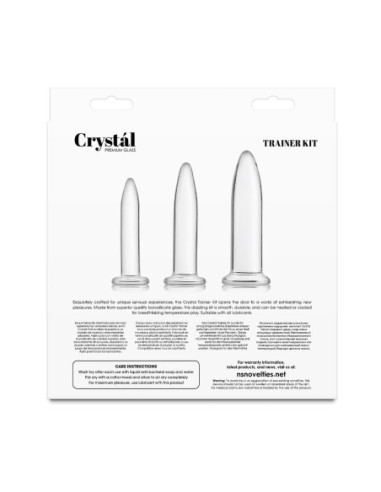 CRYSTAL 3PC TRAINER KIT CLEAR