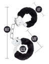 TEMPTASIA BEGINNER CUFFS BLACK - Sklep erotyczny Intymnosc24.pl