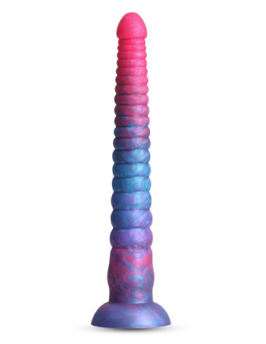 COLOURS STACKED 12 INCH DILDO PINK/BLUE