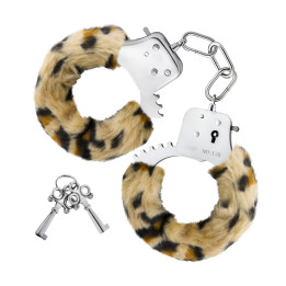 TEMPTASIA BEGINNER CUFFS LEOPARD
