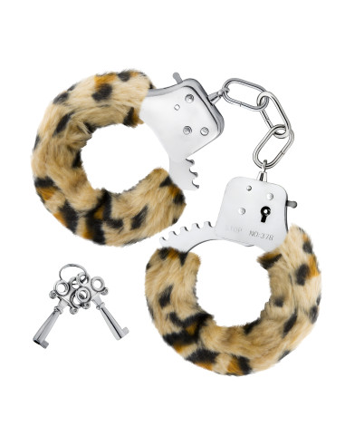 TEMPTASIA BEGINNER CUFFS LEOPARD - Sklep erotyczny Intymnosc24.pl