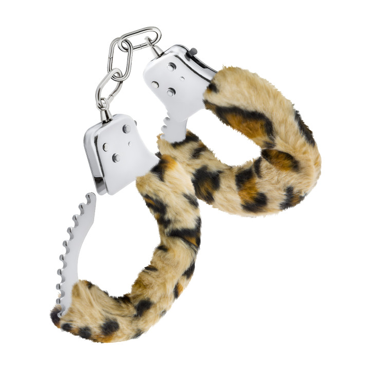 TEMPTASIA BEGINNER CUFFS LEOPARD