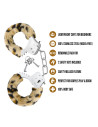 TEMPTASIA BEGINNER CUFFS LEOPARD - Sklep erotyczny Intymnosc24.pl