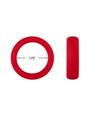 FORTO F-64 45MM RING WIDE MEDIUM RED