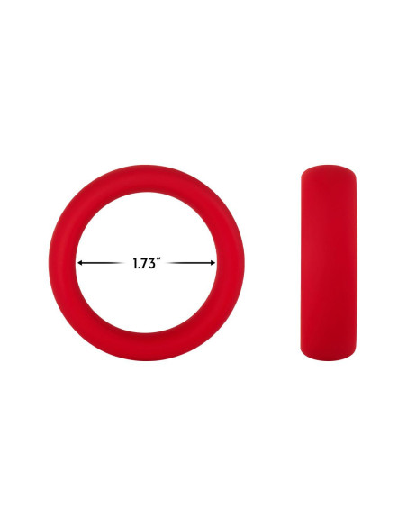 FORTO F-64 45MM RING WIDE MEDIUM RED