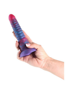 COLOURS STACKED 6 INCH DILDO PINK/BLUE 2