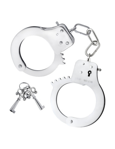 TEMPTASIA BEGINNER CUFFS SILVER - Sklep erotyczny Intymnosc24.pl