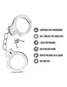 TEMPTASIA BEGINNER CUFFS SILVER - Sklep erotyczny Intymnosc24.pl