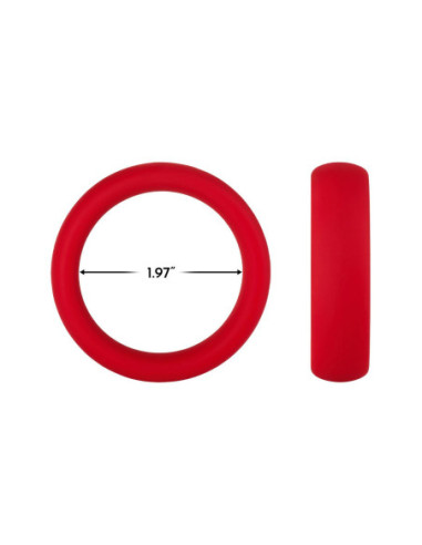 FORTO F-64 50MM RING WIDE LARGE RED