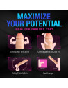 PERFORMANCE PLUS 2 INCH SILICONE PENIS XTENDER BEIGE
