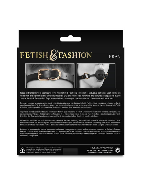 FETISH & FASHION FRAN BLACK