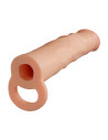 PERFORMANCE PLUS 2.5 INCH SILICONE PENIS XTENDER BEIGE