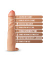 PERFORMANCE PLUS 2.5 INCH SILICONE PENIS XTENDER BEIGE