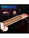 PERFORMANCE PLUS 2.5 INCH SILICONE PENIS XTENDER BEIGE