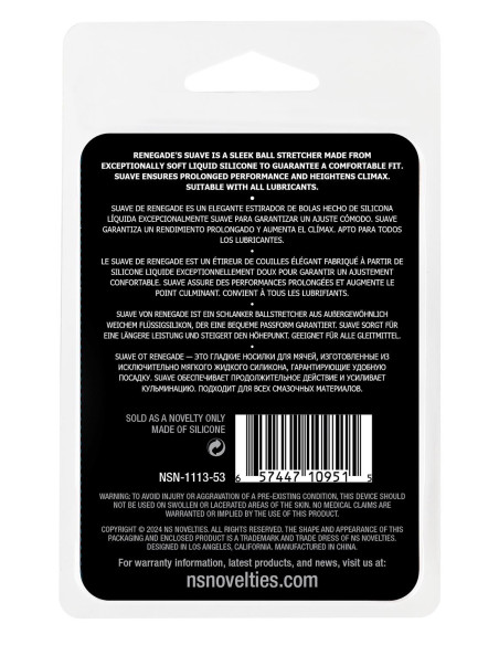 RENEGADE SUAVE BALL STRETCHER BLACK