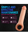 PERFORMANCE PLUS THRIVE 2.5 INCH SILICONE PENIS XTENDER BEIGE