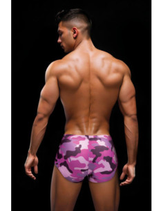 ENVY CAMO TRUNKS WITH DOG TAG PINK, L/XL 2
