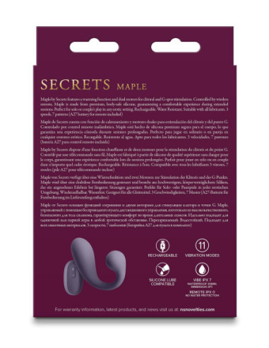 SECRETS MAPLE PURPLE