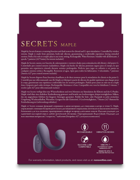 SECRETS MAPLE PURPLE