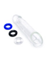 SIZE UP CLEAR VIEW PENIS EXTENDER WITH BALL LOOP CLASSIC