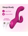 BLUSH QUINN RABBIT VIBRATOR BURGUNDY