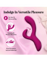 BLUSH QUINN RABBIT VIBRATOR BURGUNDY