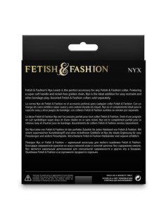 FETISH & FASHION NYX LEASH BLACK 2